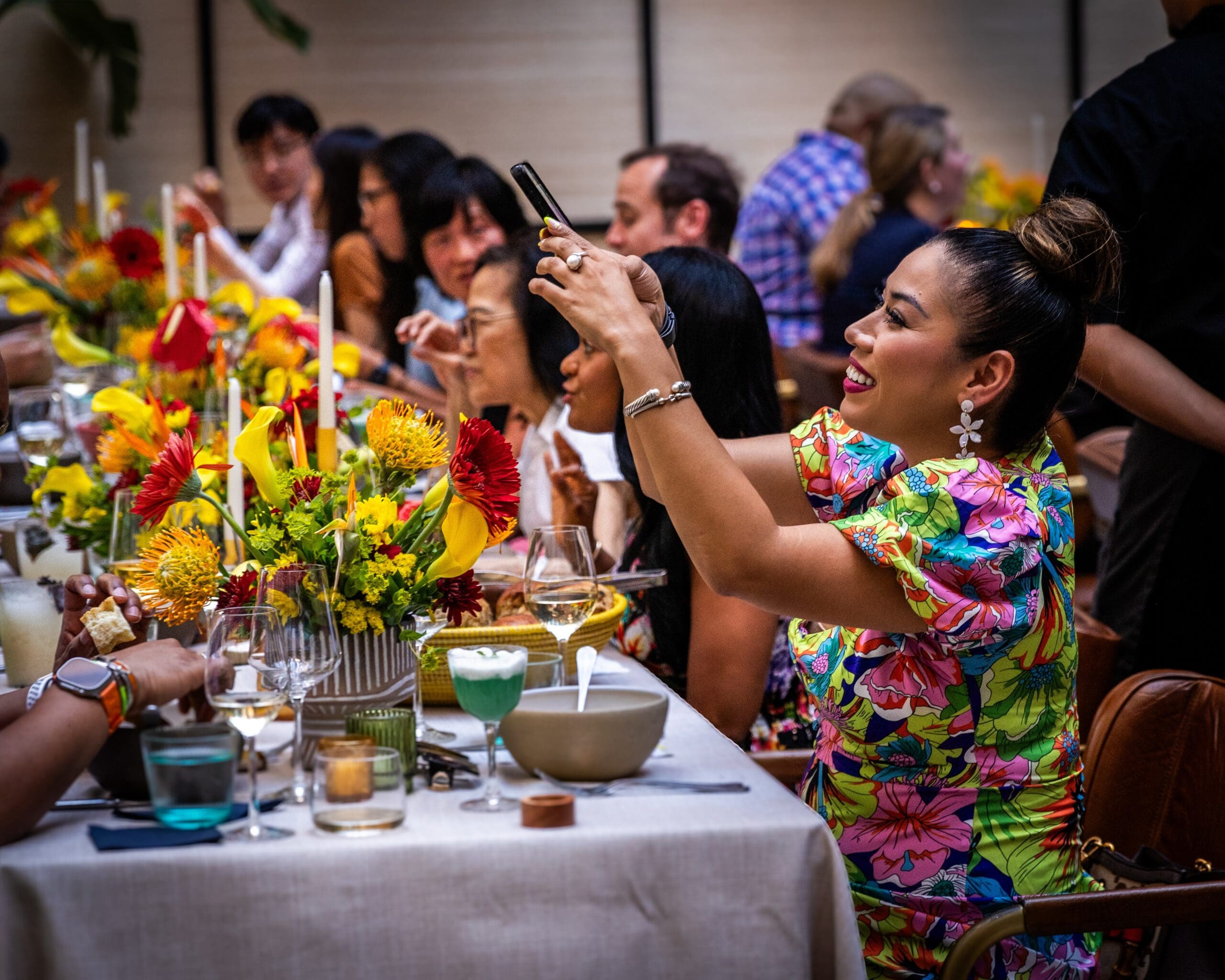 Floral Tablescape